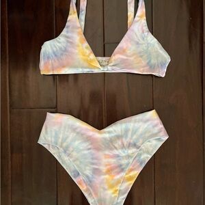 Skatie Pastel Tie-Dye Swimwear